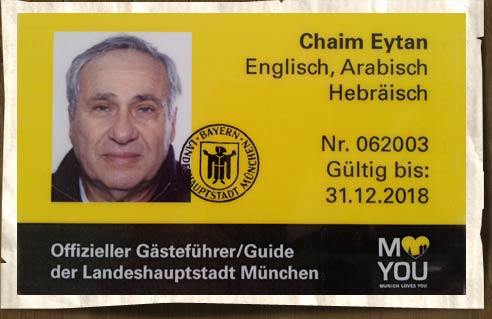 Chaim Eytan – Touristikguide München